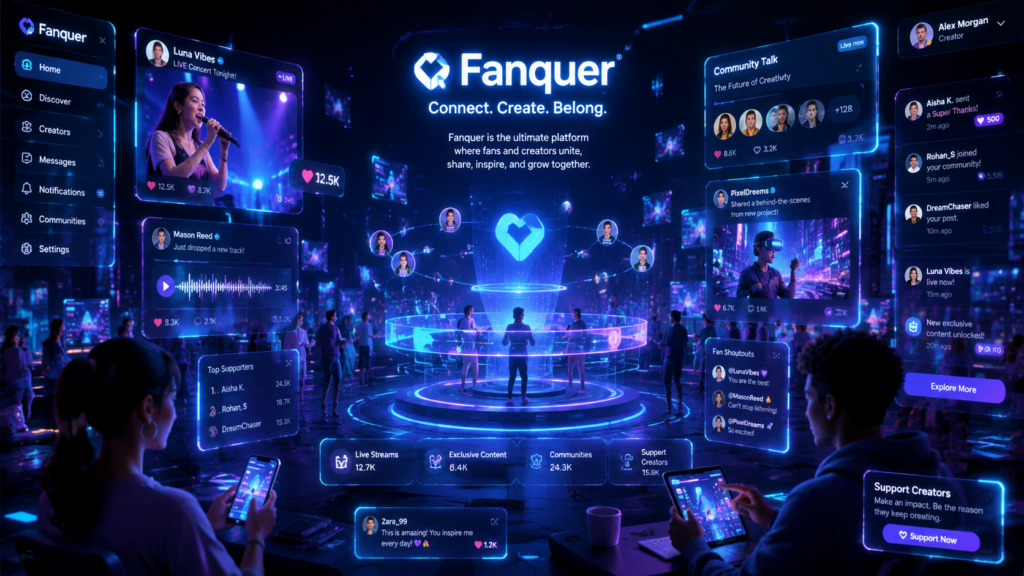 Fanquer: A Smart Platform for Online Fan Experiences