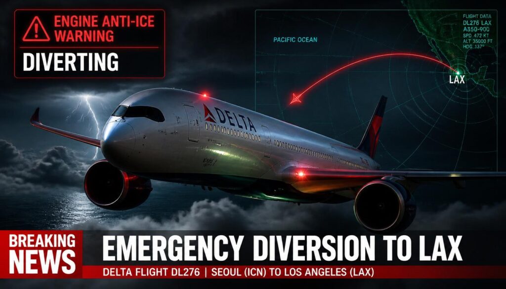 Delta Flight DL275 Diverted LAX: Full Story & Reason Explained