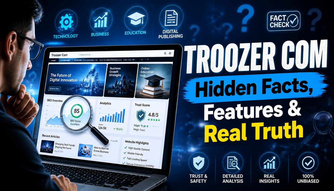 Troozer Com Explained: Hidden Facts, Features & Real Truth